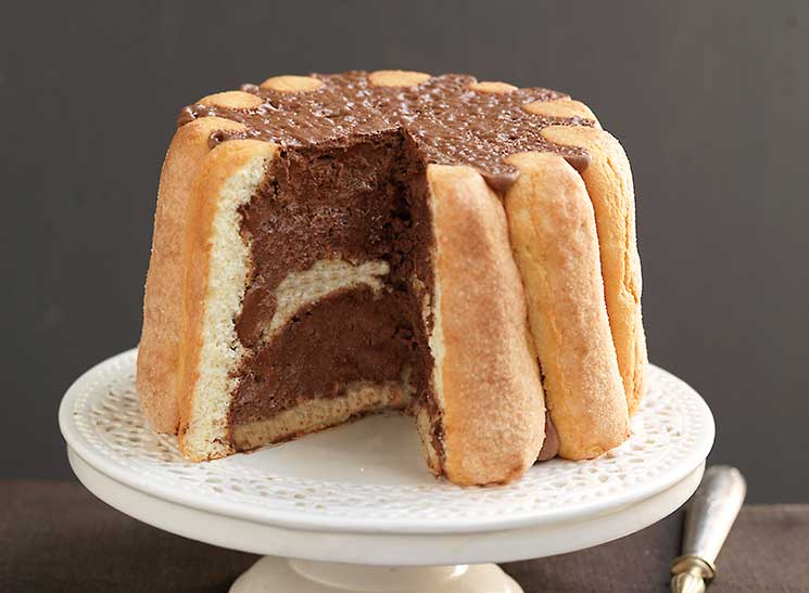 Σαρλότ Σοκολάτας Συνταγή με κουβερτούρα Nestlé Dessert