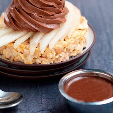 Συνταγή για Croquant με 3 σοκολάτες & κουβερτούρες Nestlé Dessert
