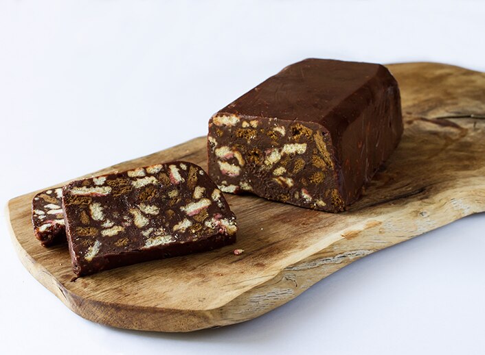 Κορμός Σοκολάτας με Nestlé Dessert
